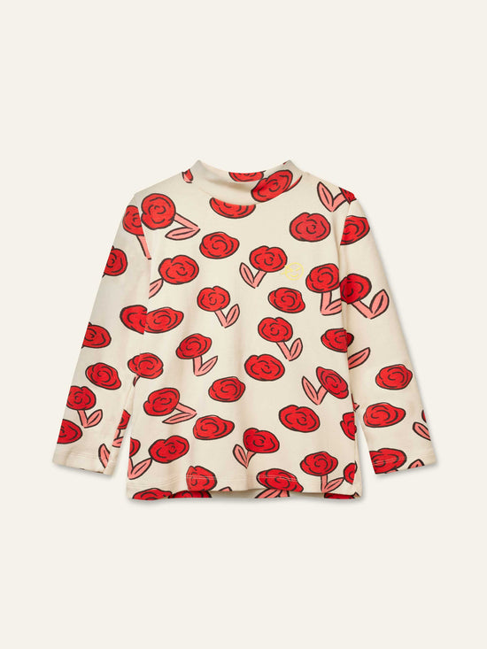 Dancing Dahlia Lento Top