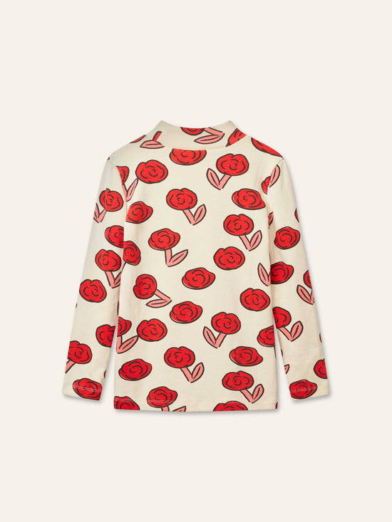 Dancing Dahlia Lento Top