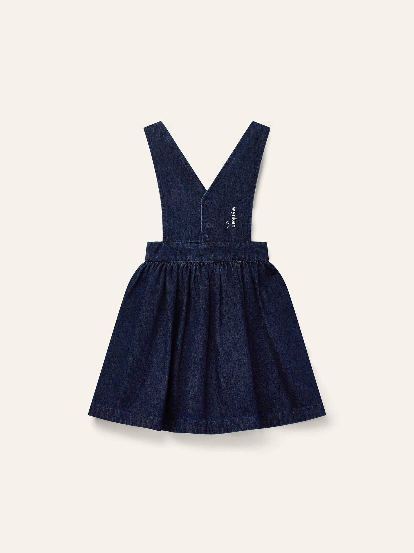Annka Denim Pinafore Dress