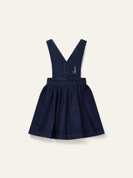 Annka Denim Pinafore Dress