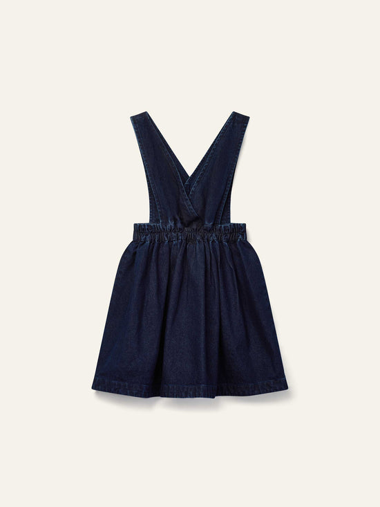Annka Denim Pinafore Dress