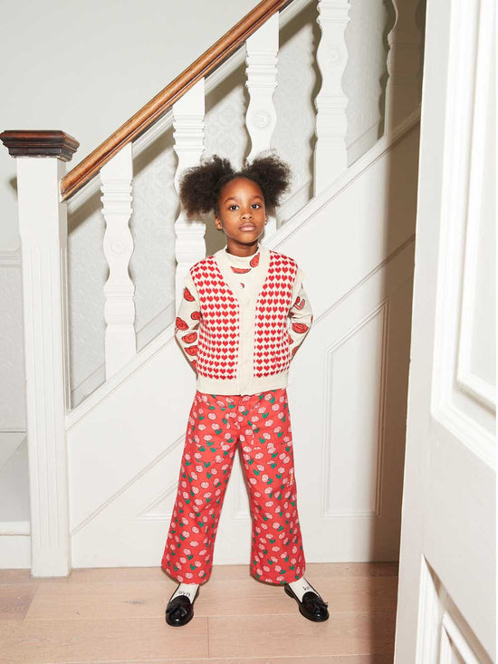 Red Mini Heart Waistcoat