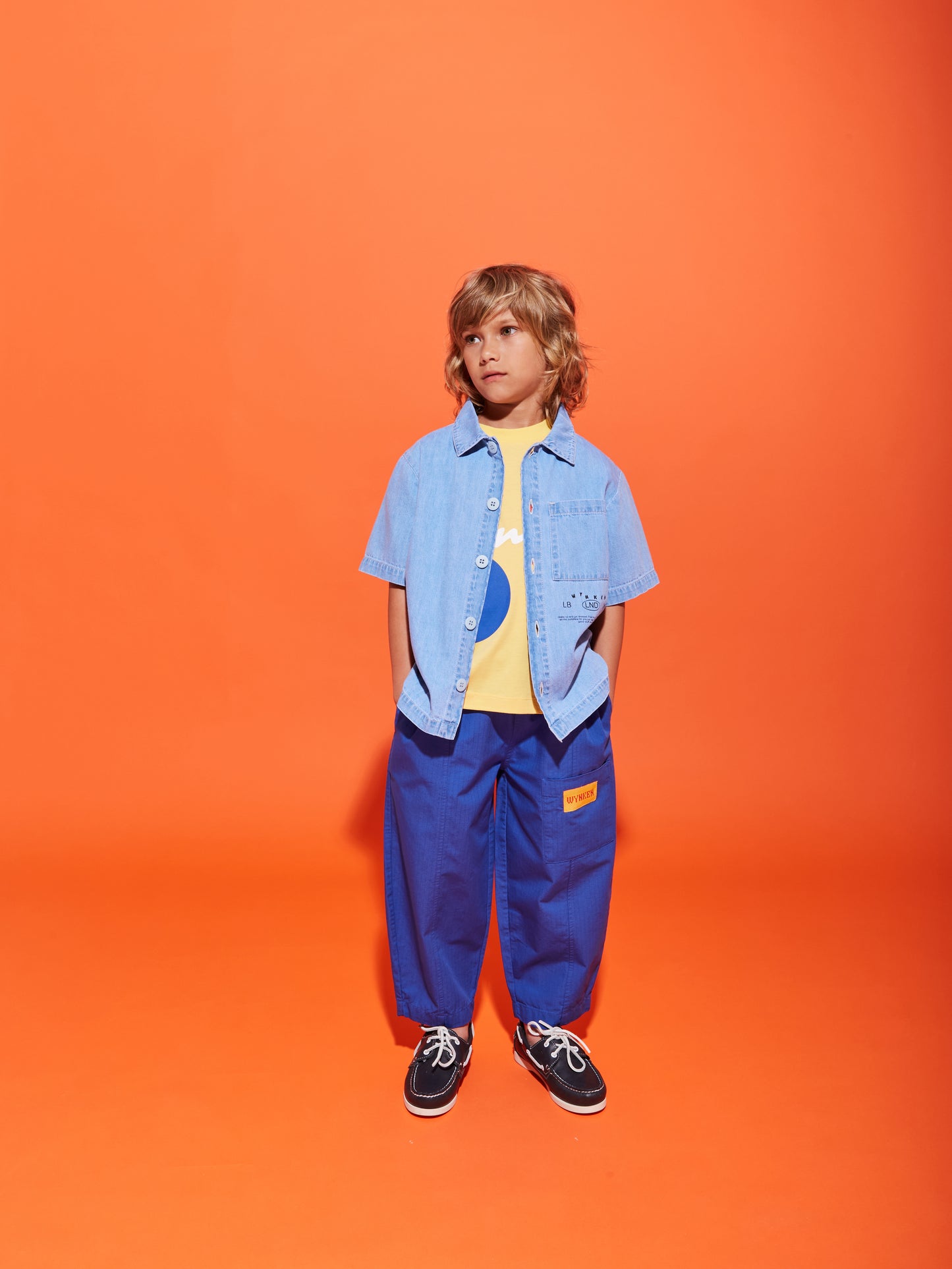 Artist's Blue Bonjour Trouser