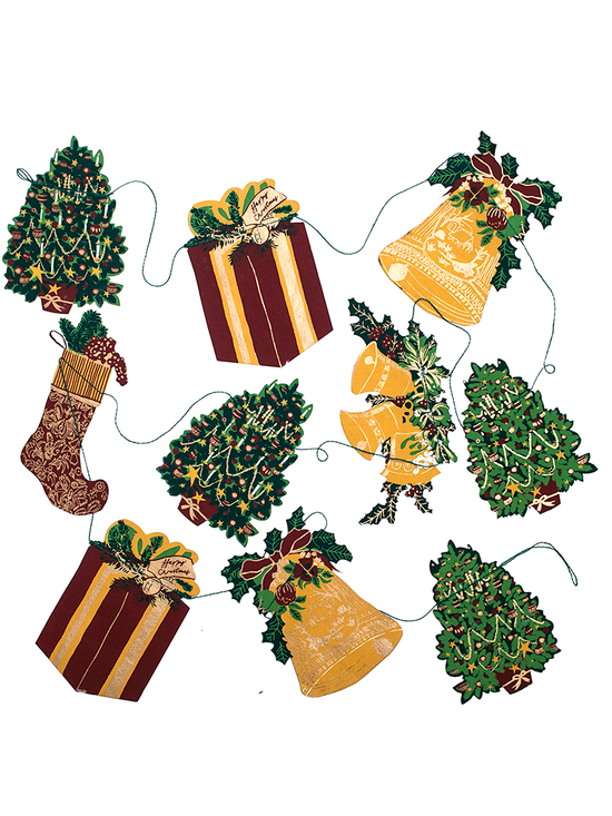 Christmas Sewn Garland