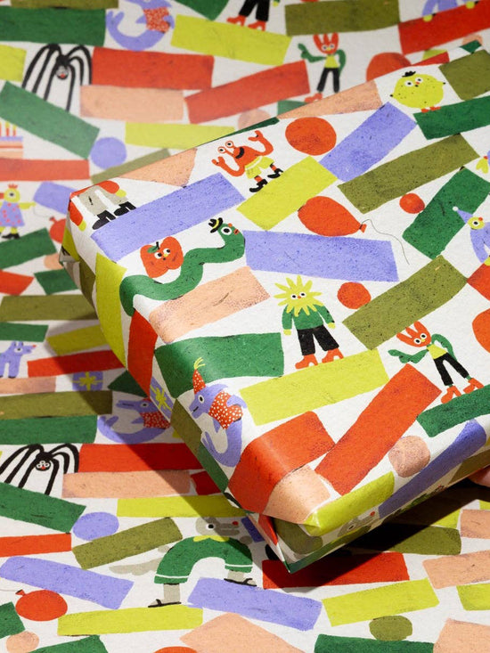 Shapes Gift Wrap