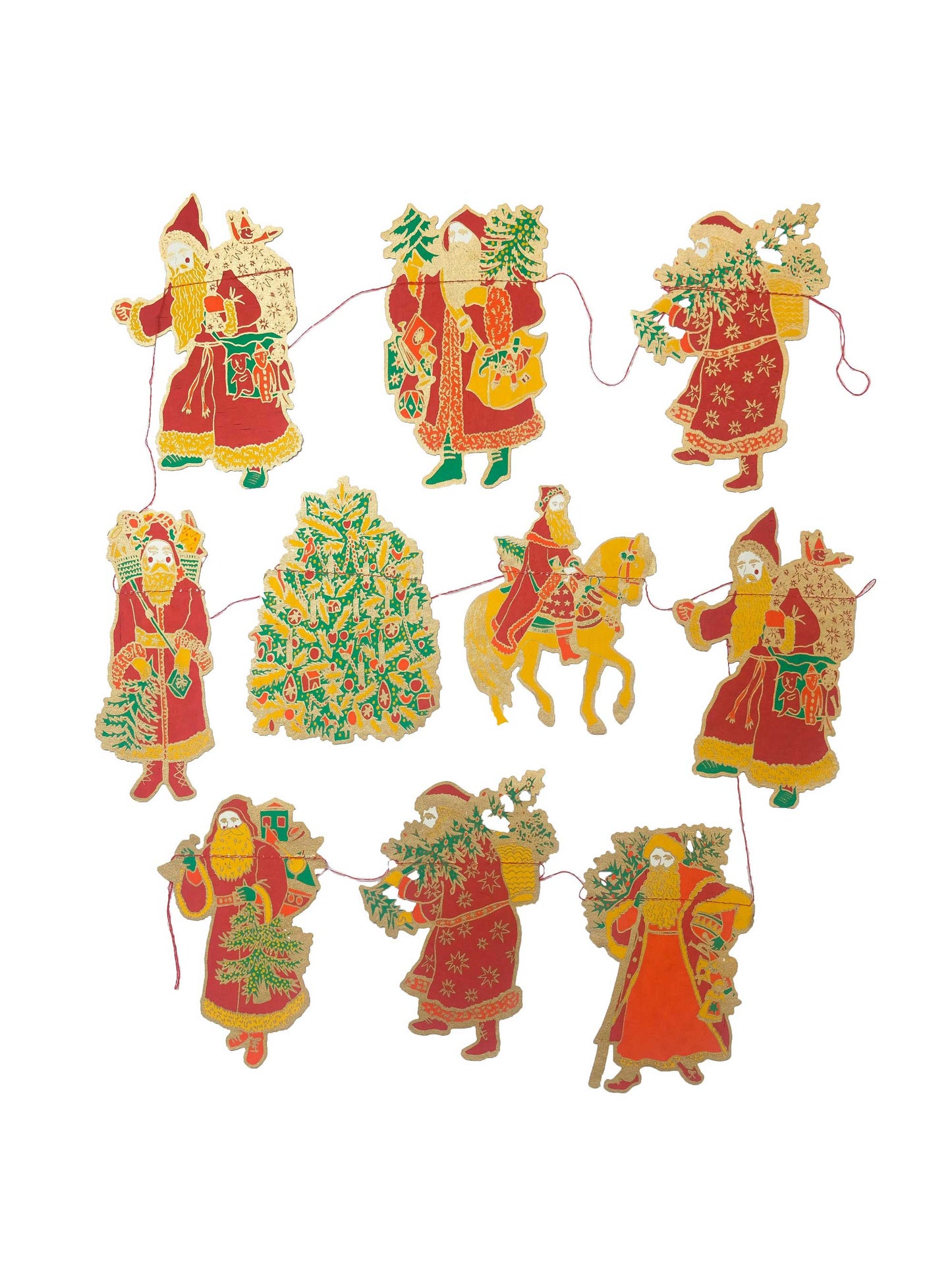 Saint Nicholas Sewn Garland