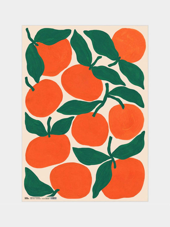 Tangerines Gift Wrap