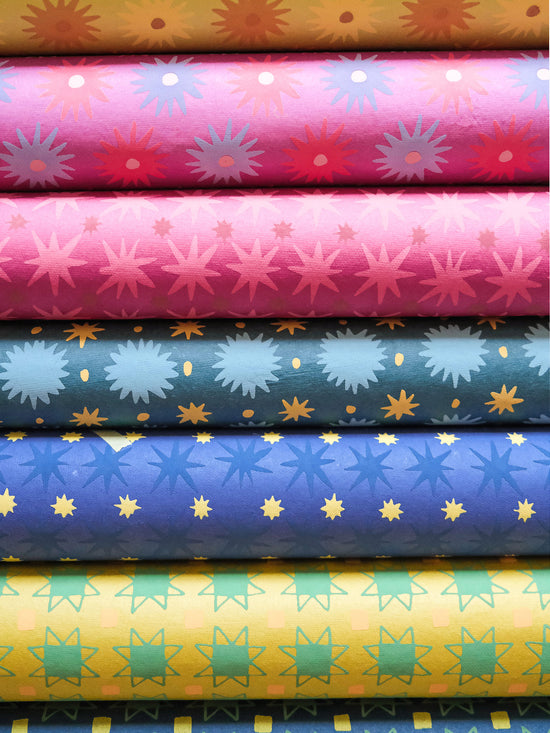 Magenta Stars Gift Wrap