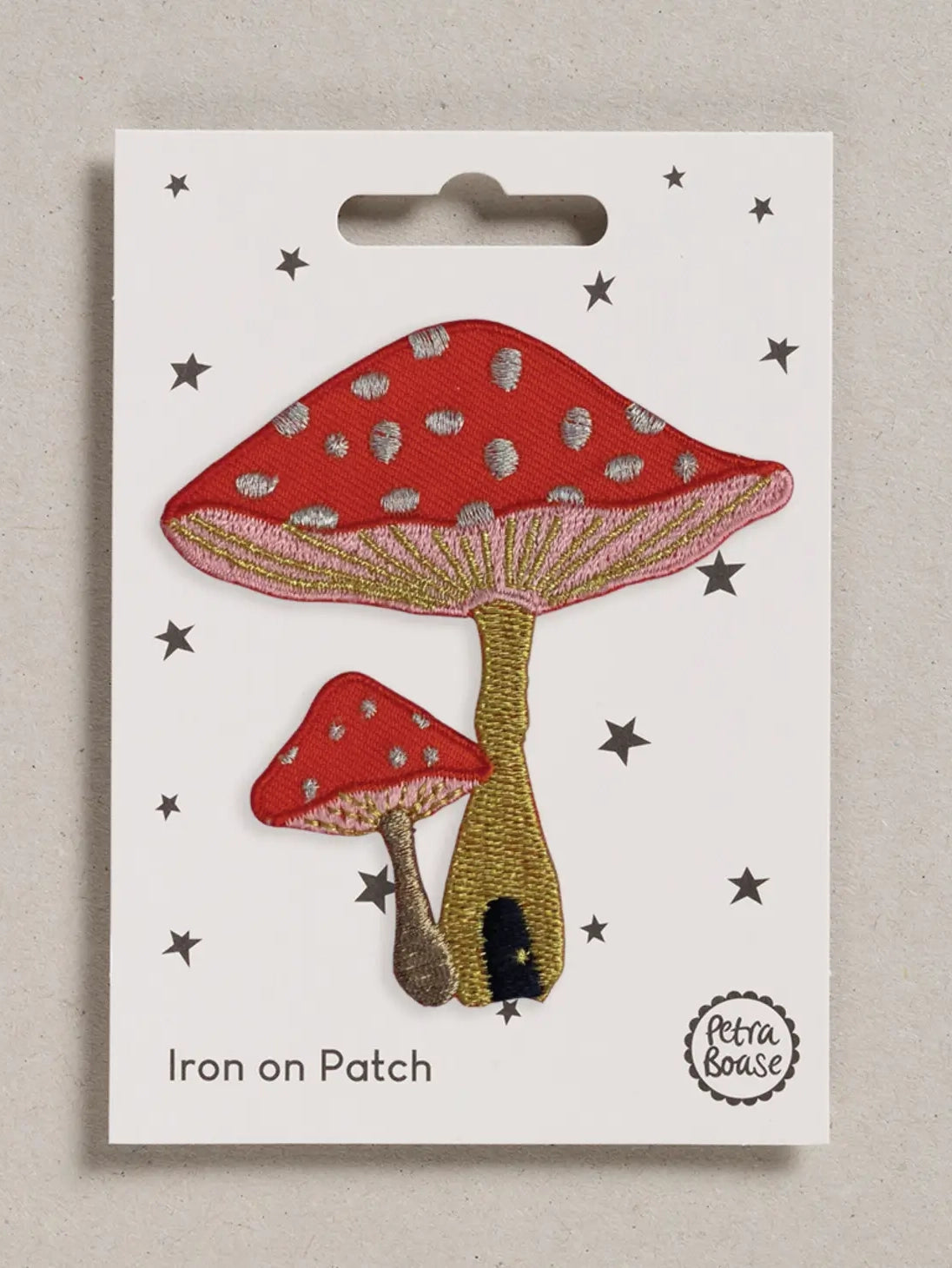 Toadstools Iron on Patch