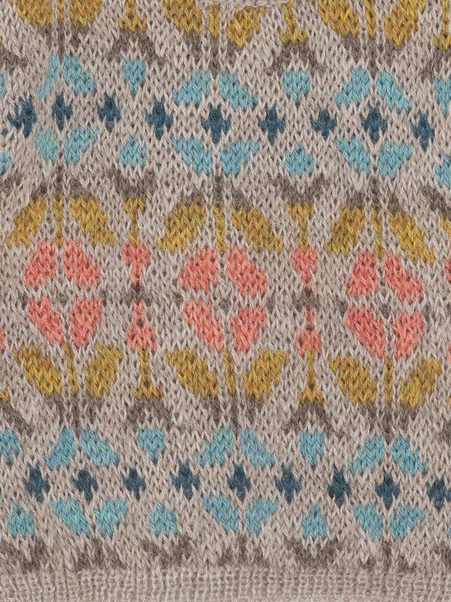 Alpaca Pattern Baby Sweater