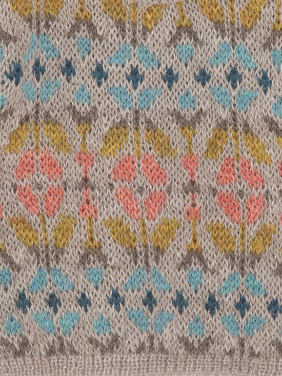 Alpaca Pattern Baby Sweater