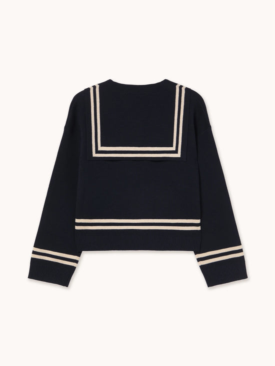 Navy Sailor Cardigan