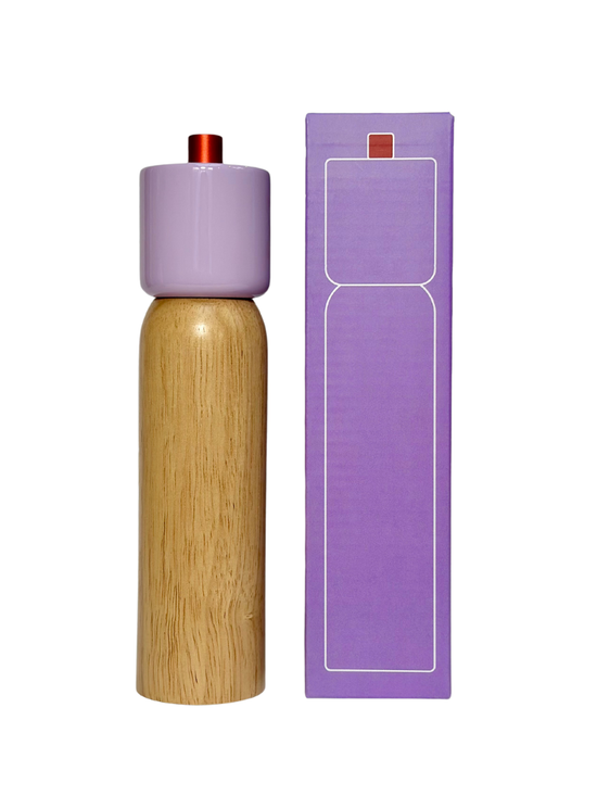 Lilac & Red Large Salt & Pepper Grinder