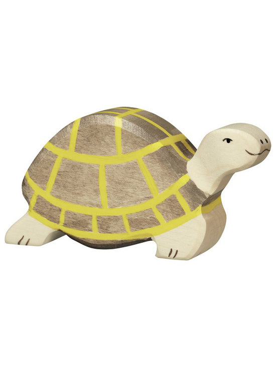 Wooden Brown Tortoise
