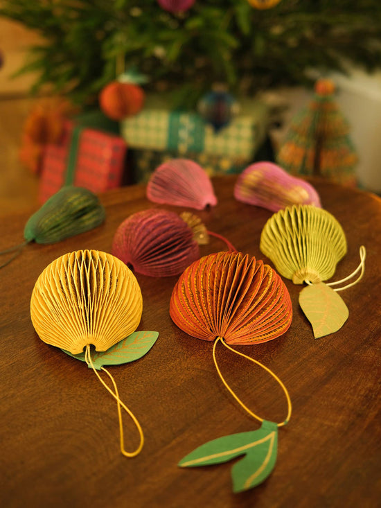 Lemon Honeycomb Ornament