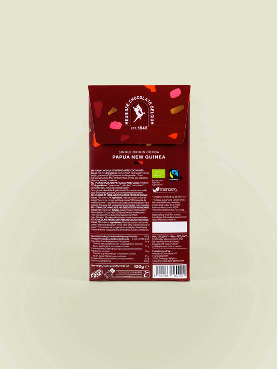 Organic Dark Chocolate with Roasted Cacao Nibs