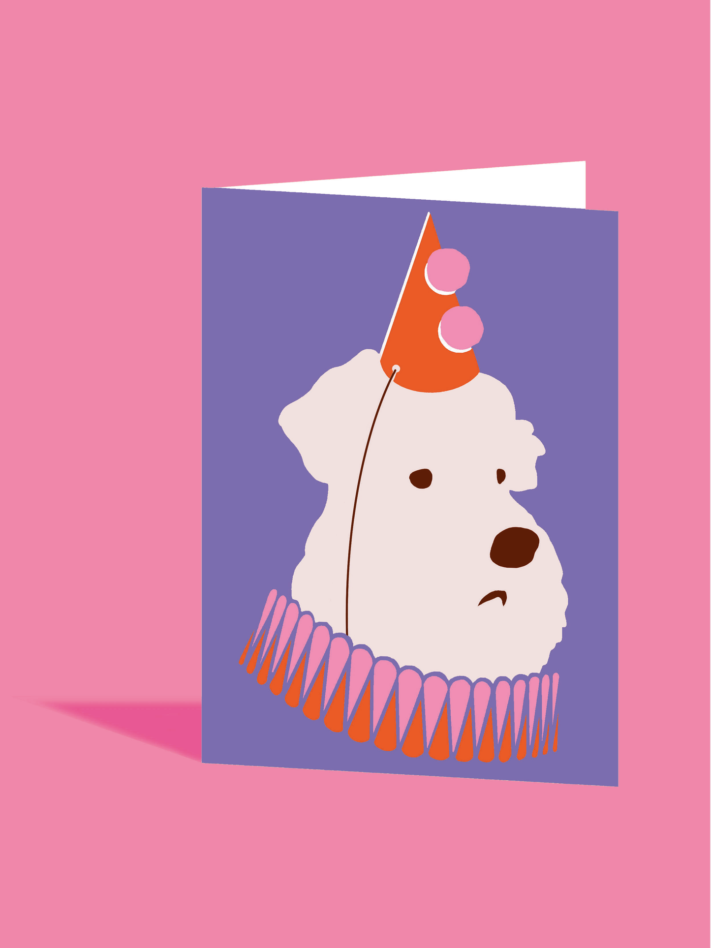 'Ruffles' Birthday Card