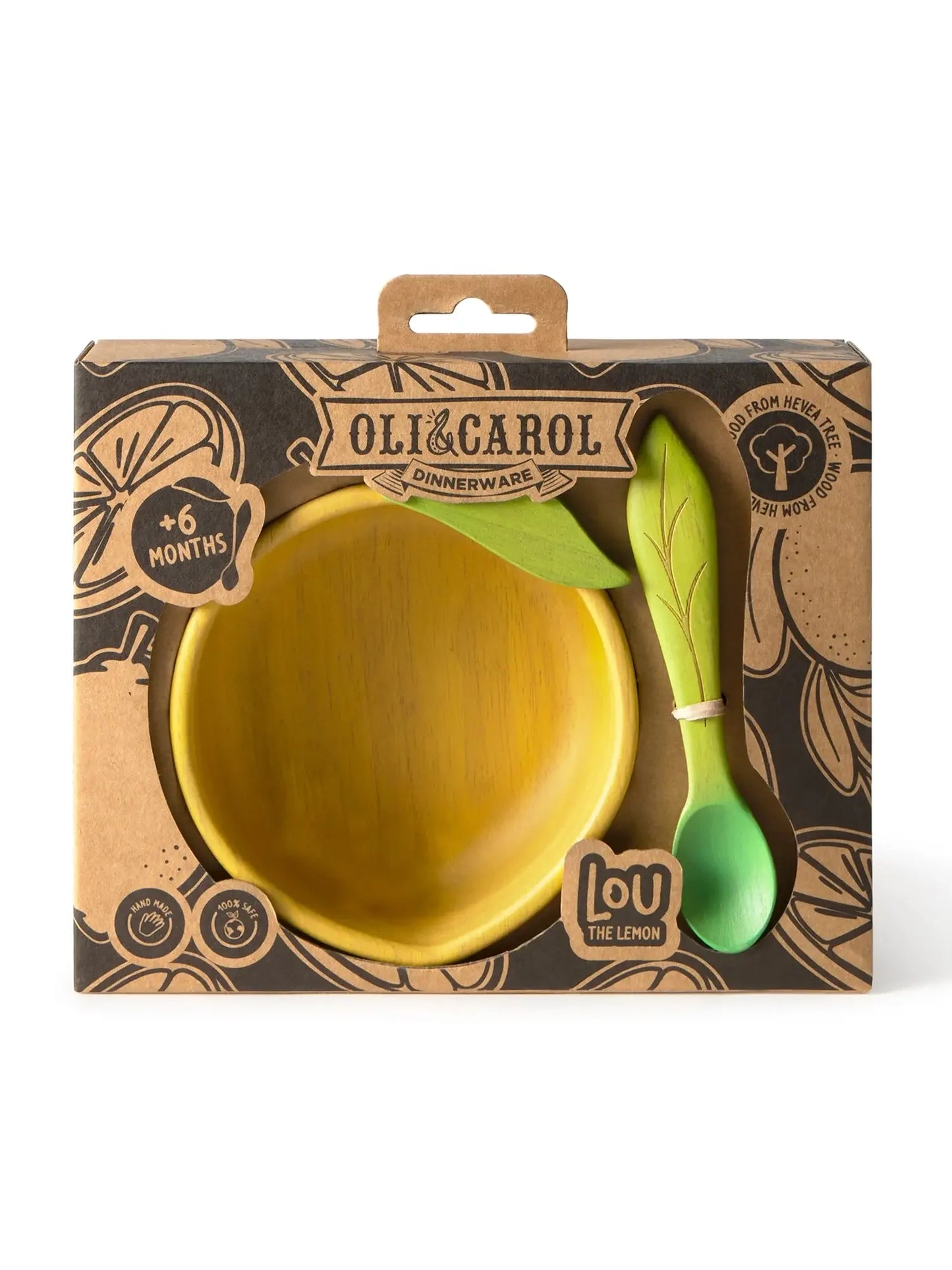 Lou the Lemon Bowl & Spoon Set