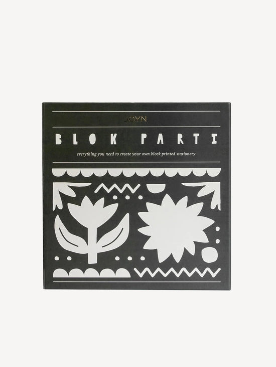 Block Printing Kit - Tulip Print Stationery Set