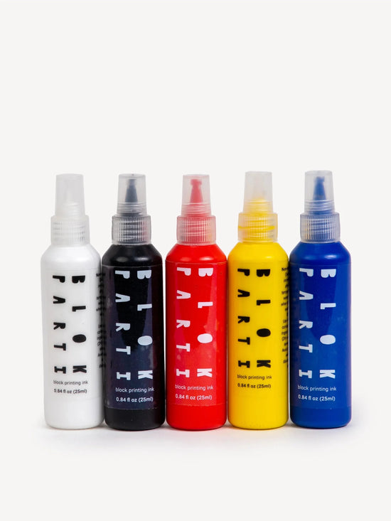 Block Printing Kit - Tulip Print Stationery Set