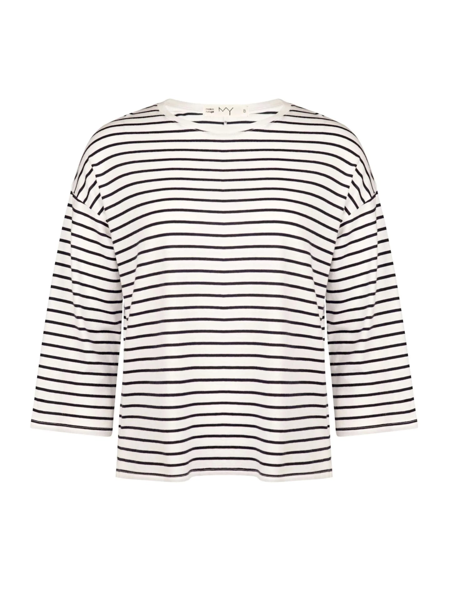 Erin Navy Breton T-Shirt