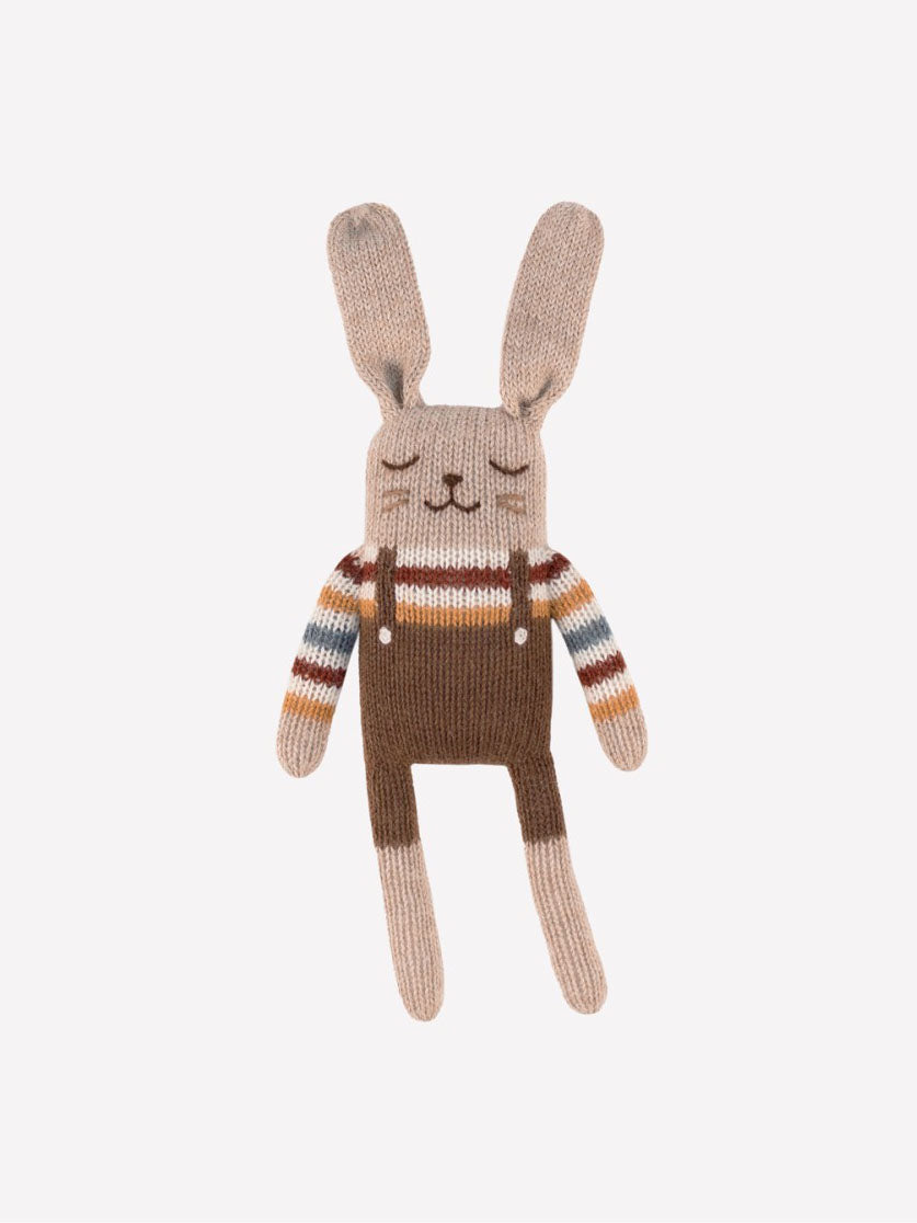 Bunny with Rainbow Sweater