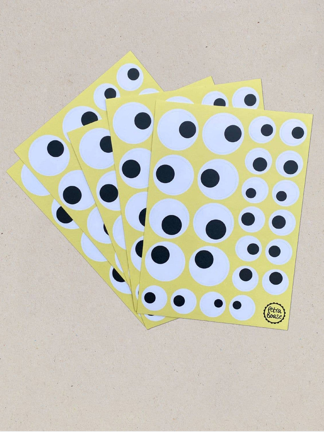 Waterproof Googly Eye Stickers Pack