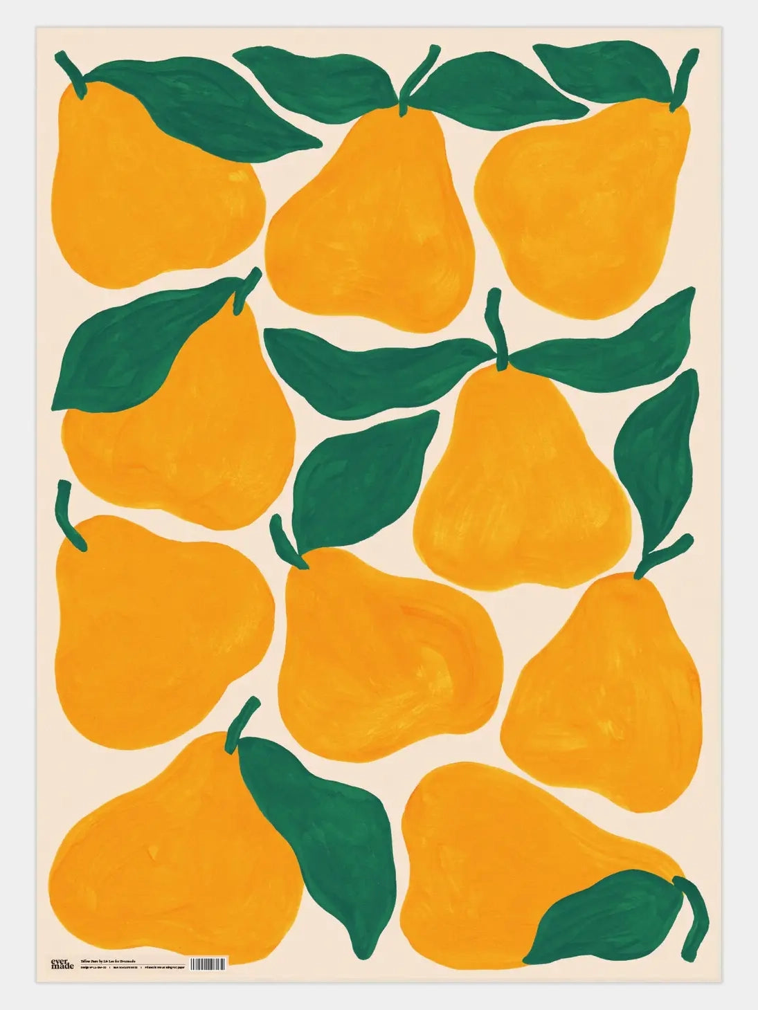 Load image into Gallery viewer, Yellow Pears Gift Wrap
