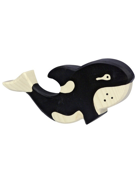 Wooden Orca Whale