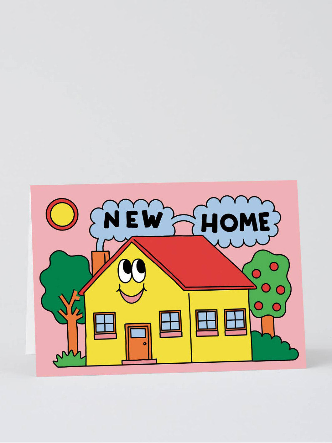 New Home Happy House Greetings Card