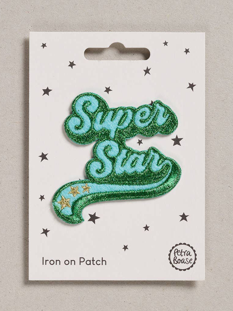 Super Star Iron on Patch