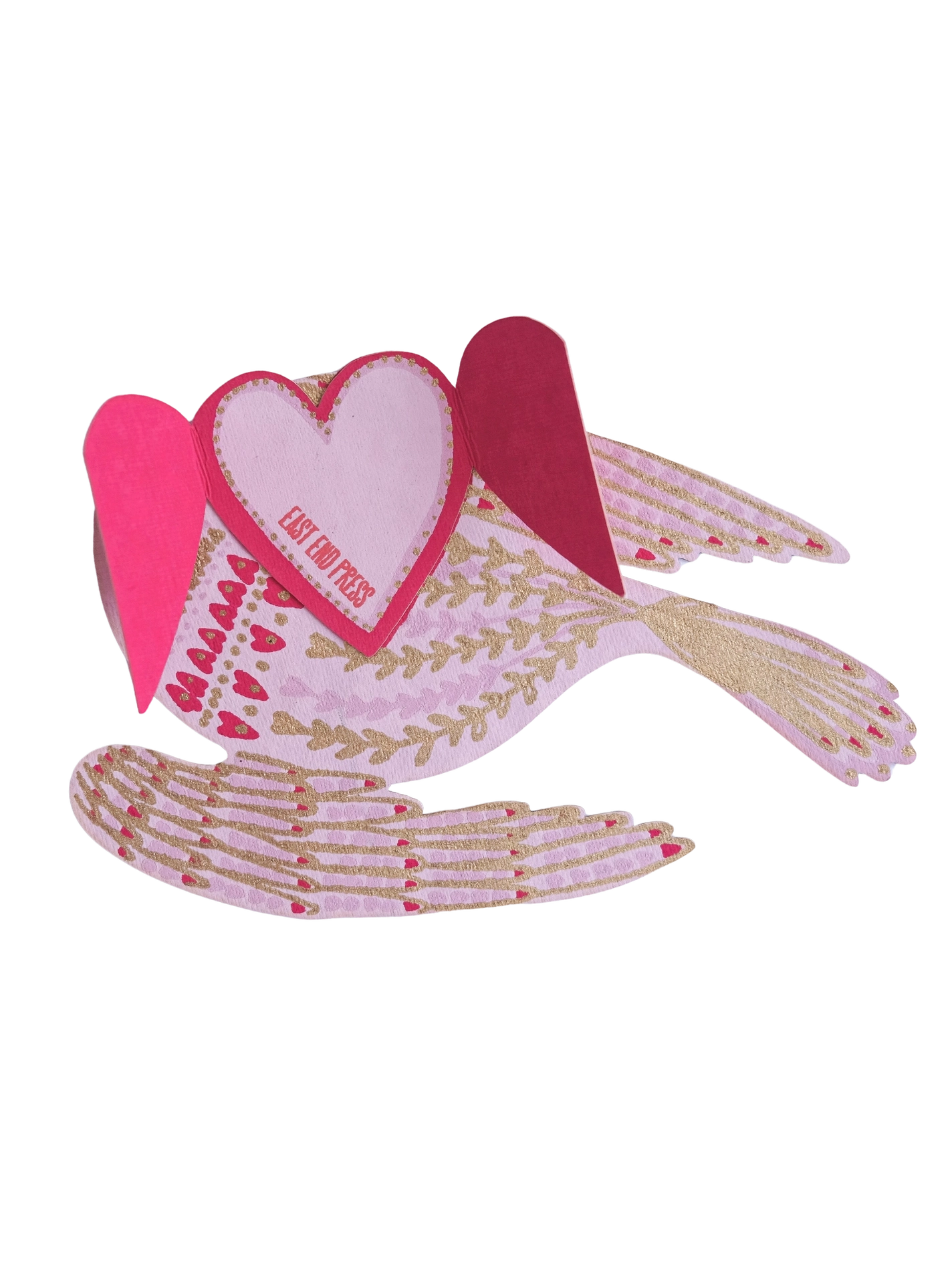 Heart Bird Greeting Card