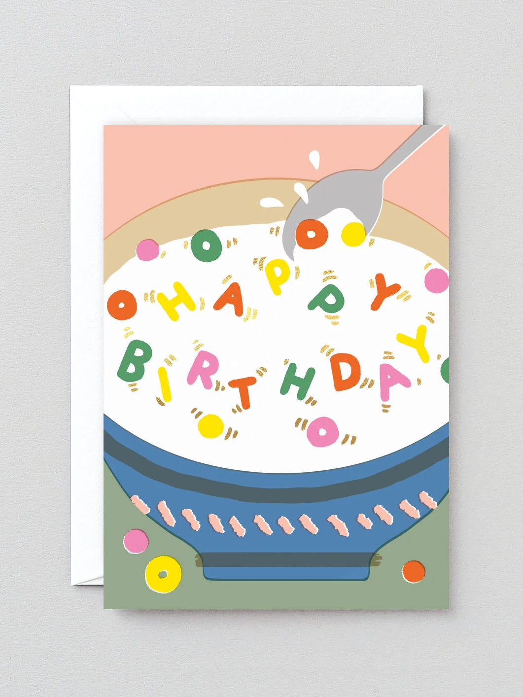 Happy Birthday Cereal Card