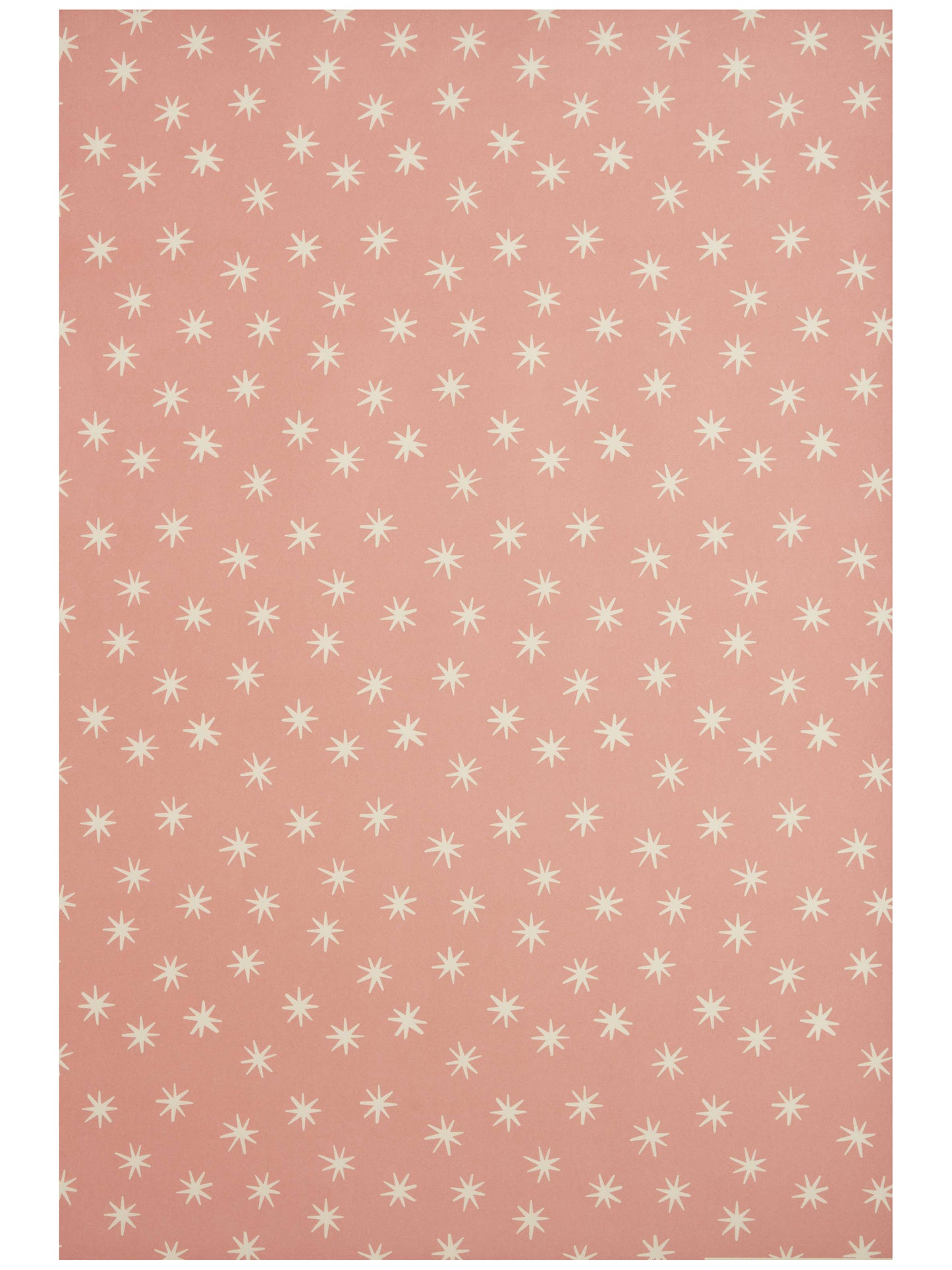 Pink Stars Gift Wrap