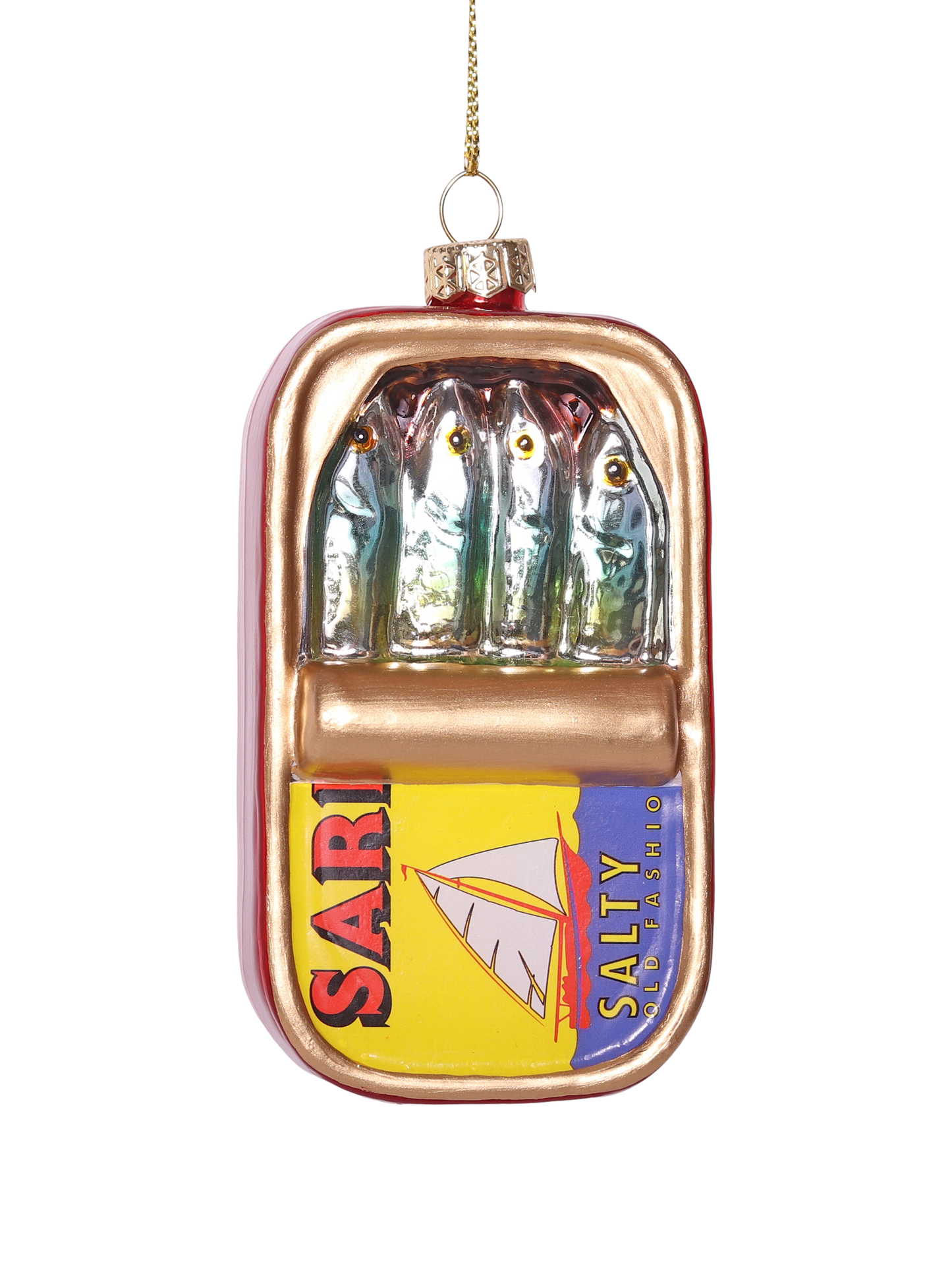 Sardines Can Glass Decoration