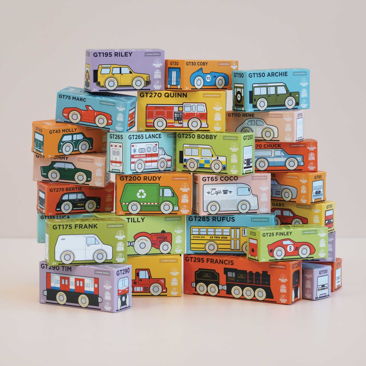 No.44 Quinn Wooden Fire Truck