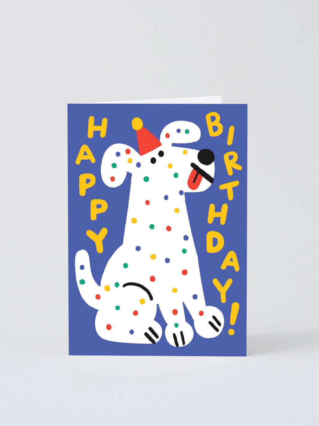 Happy Birthday Spotty Dog Card
