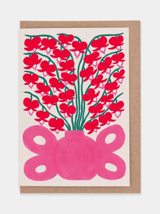 Load image into Gallery viewer, Bleeding Heart Greetings Card
