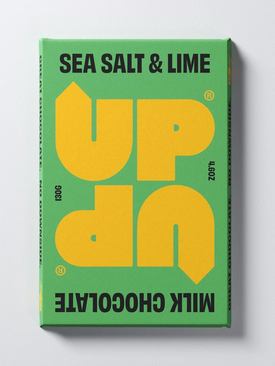 Load image into Gallery viewer, Sea Salt &amp;amp; Lime Milk Chocolate Bar
