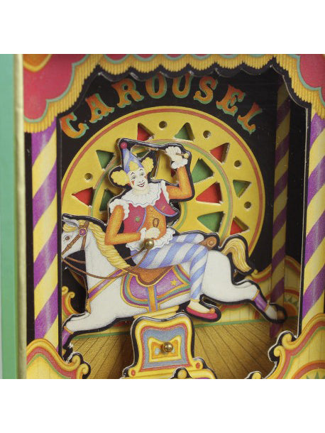 Clown on Horseback Musical Box