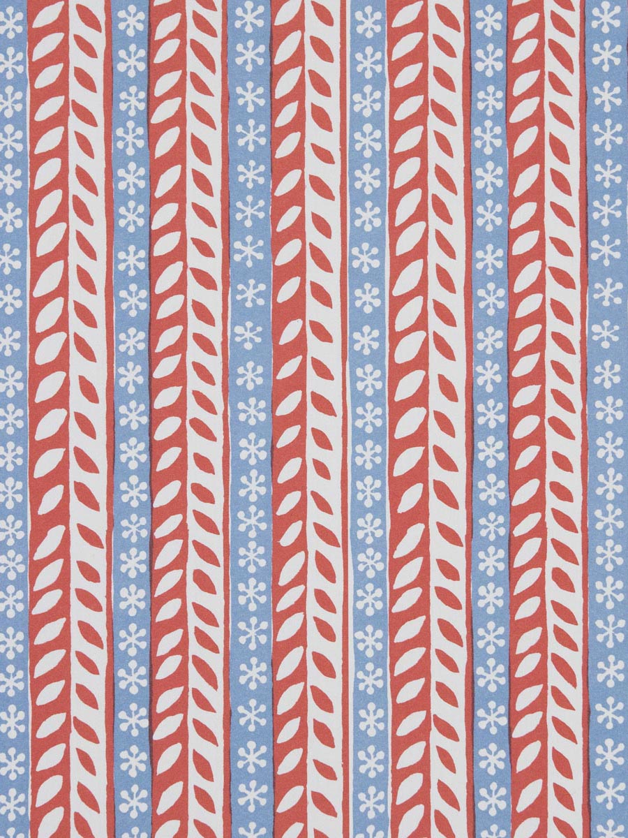 Load image into Gallery viewer, Red &amp;amp; Blue Winter Wrapping Paper
