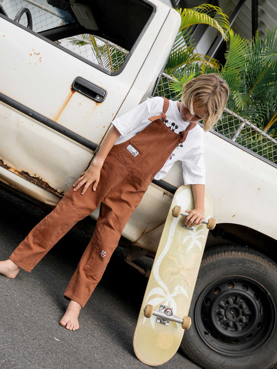 Cappuccino Day Dungarees