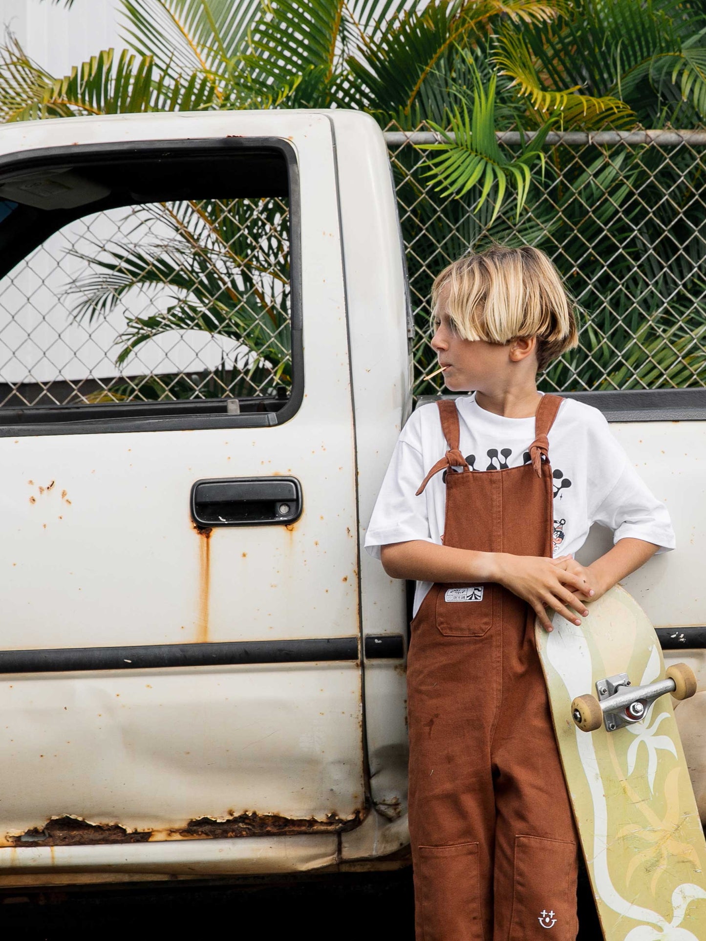 Cappuccino Day Dungarees