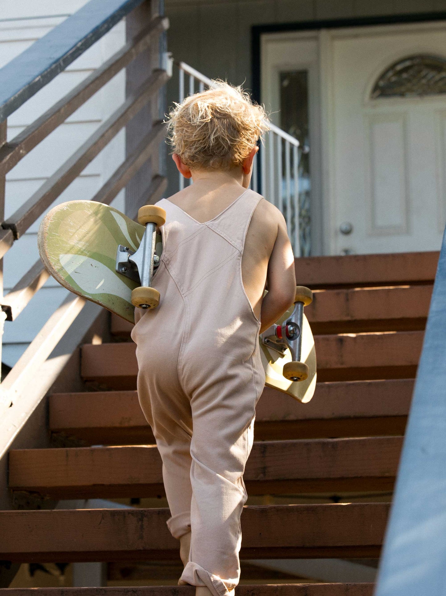 Dusty Rose Day Dungarees