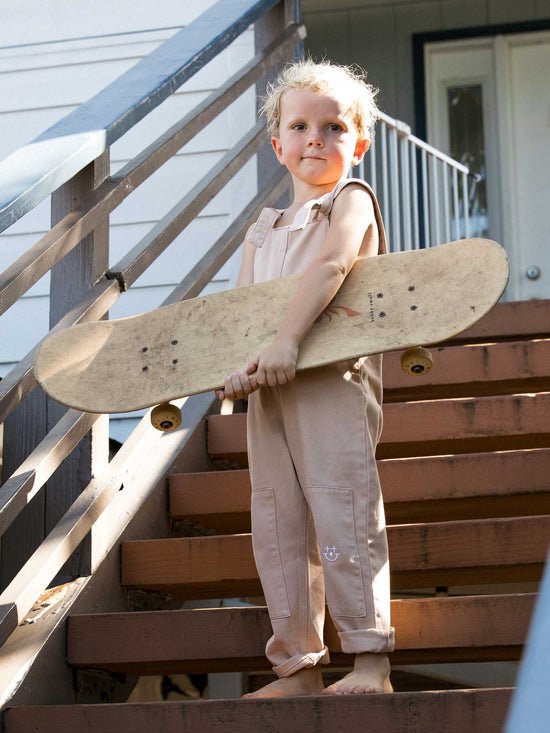 Dusty Rose Day Dungarees