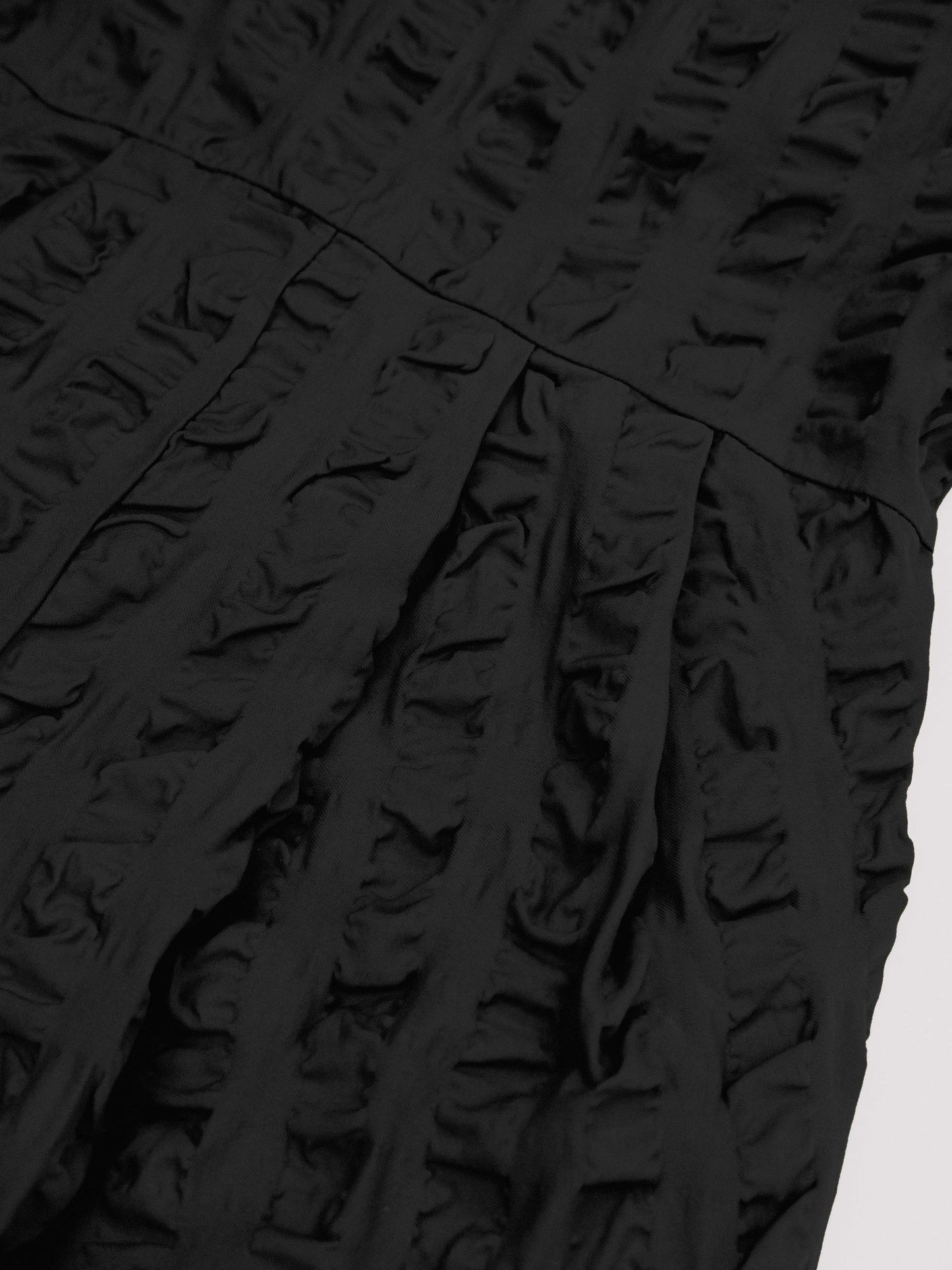 Black Giant Seersucker Dorian Jumpsuit