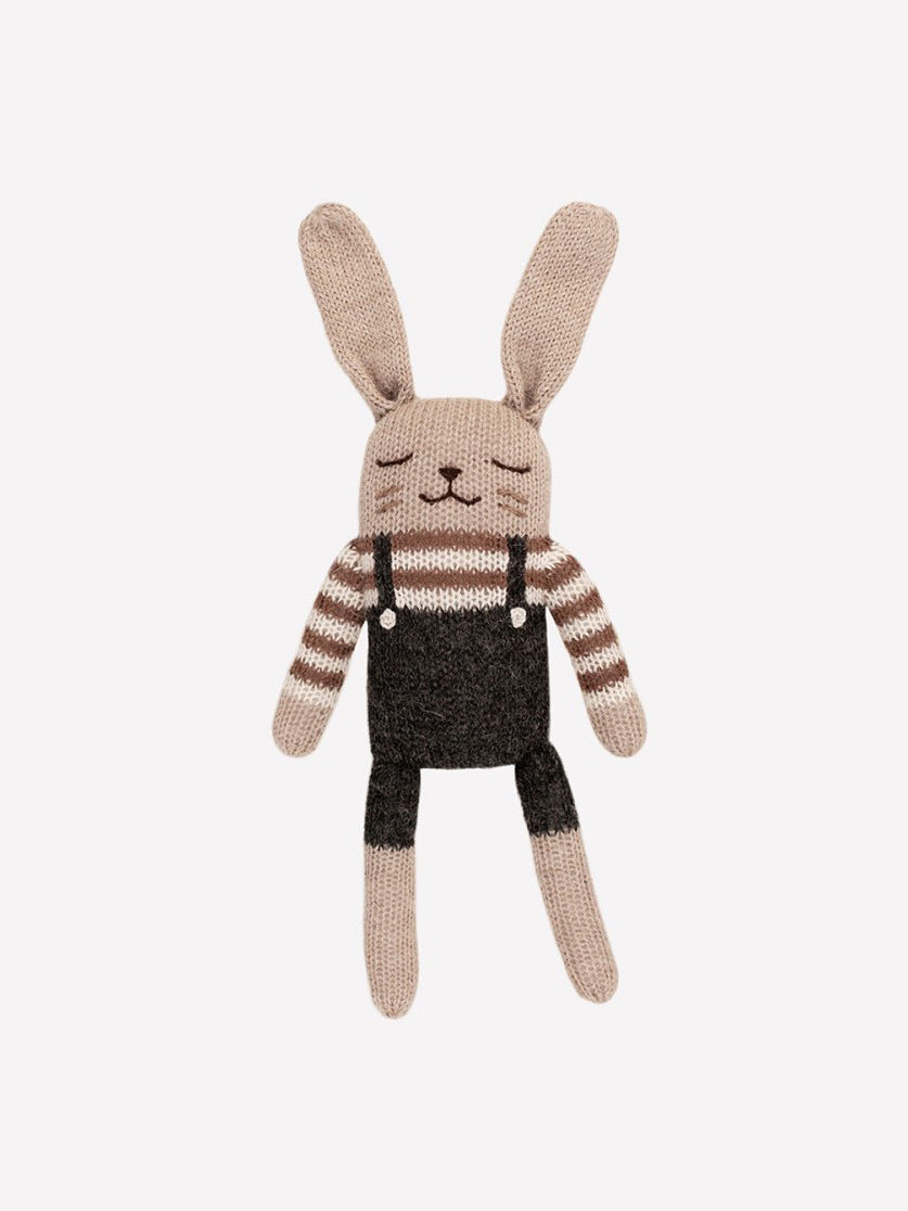 Bunny With Black Overalls