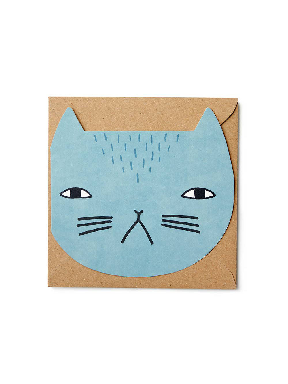 Cat Cut-Out Card