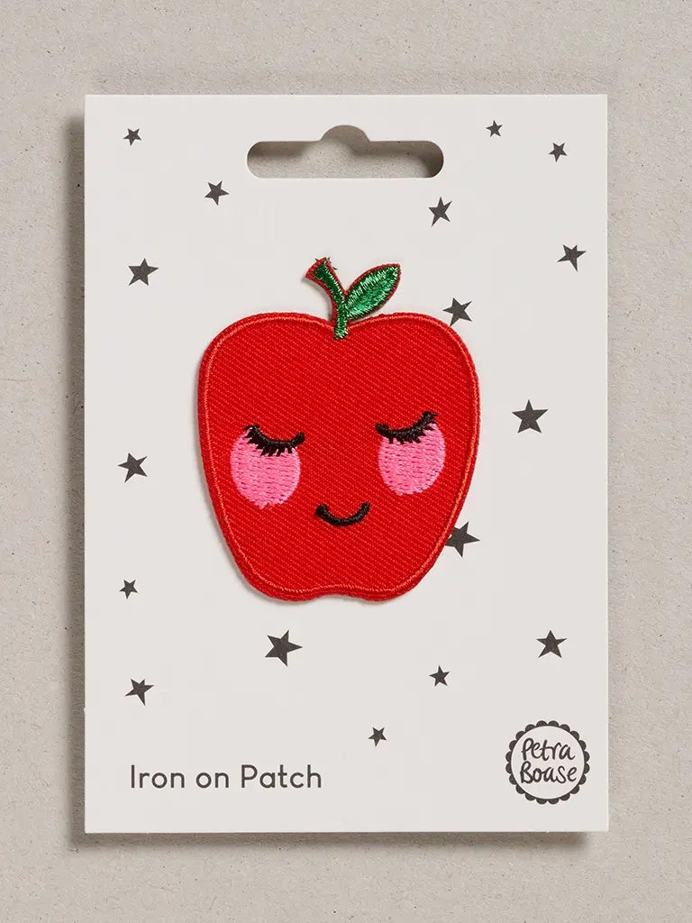 Apple Iron on Patch