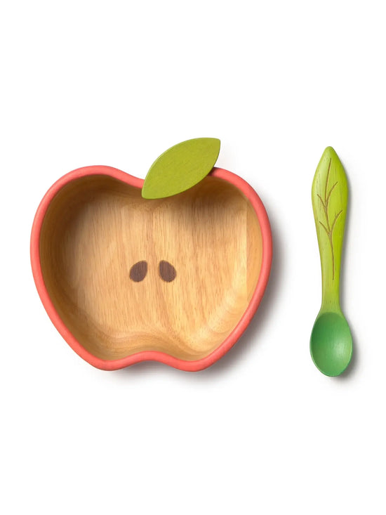 Pepa the Apple Bowl & Spoon Set
